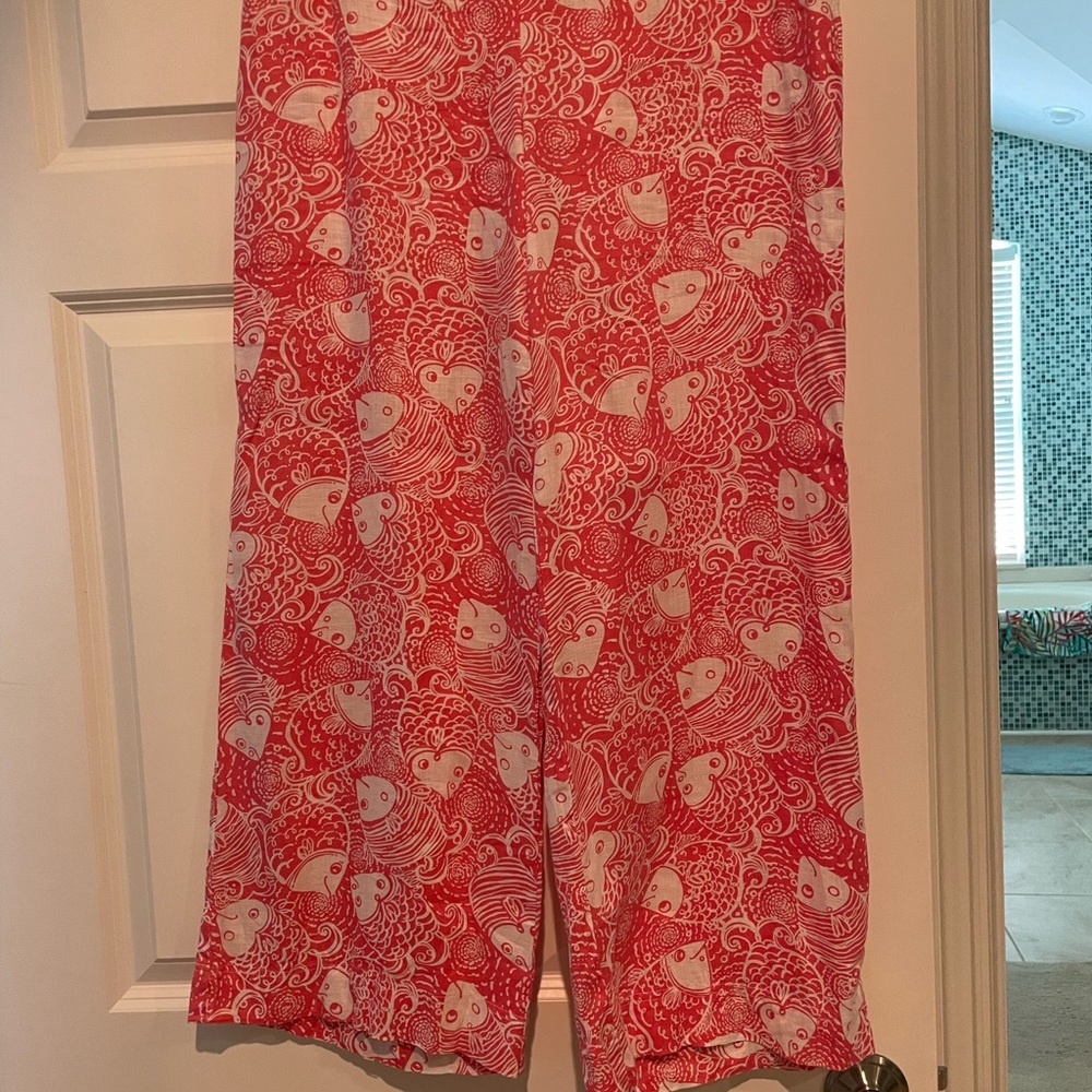 Lilly Pulitzer Gia Wide leg beach pants